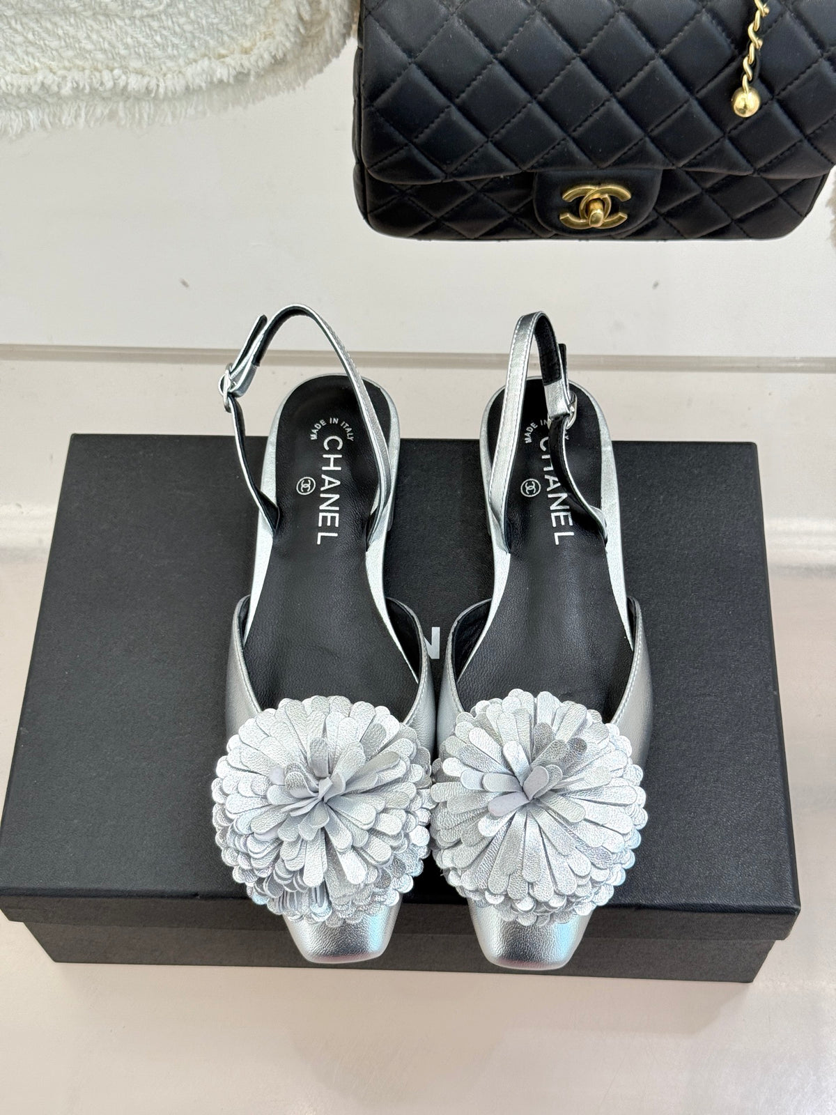 Chanel Slingback Flats