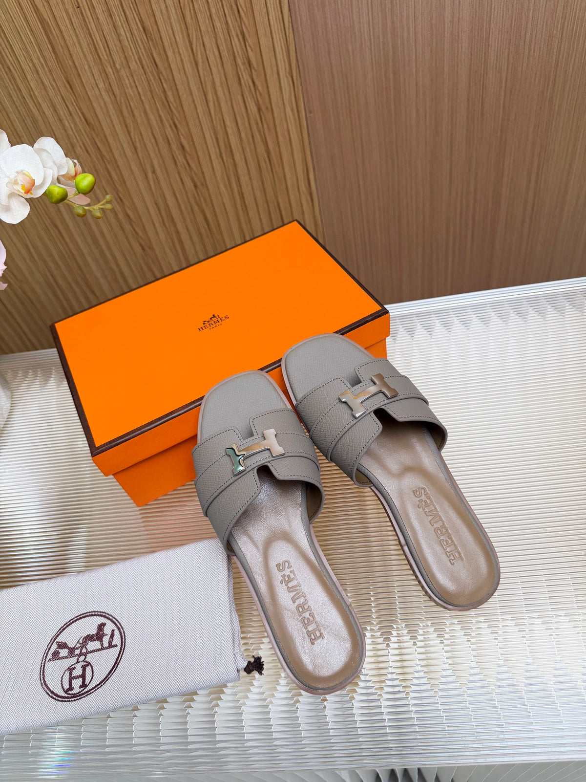 Hermes Constance Sandals