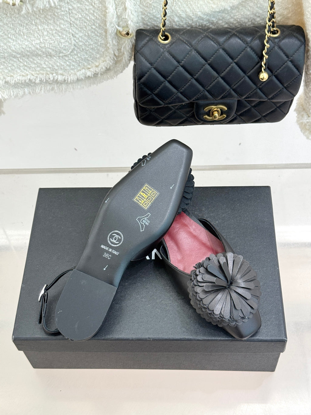 Chanel Slingback Flats