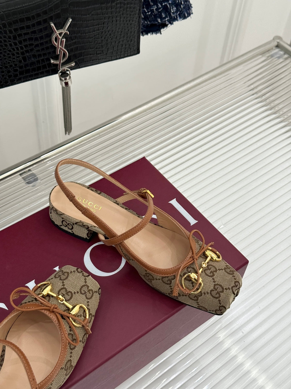 Gucci Horsebit Slingback