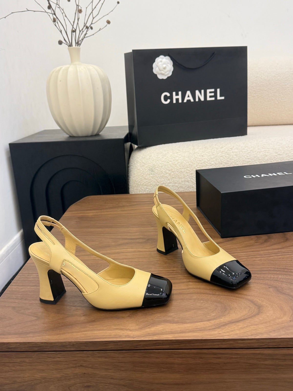 Chanel Classic Slingback Heels