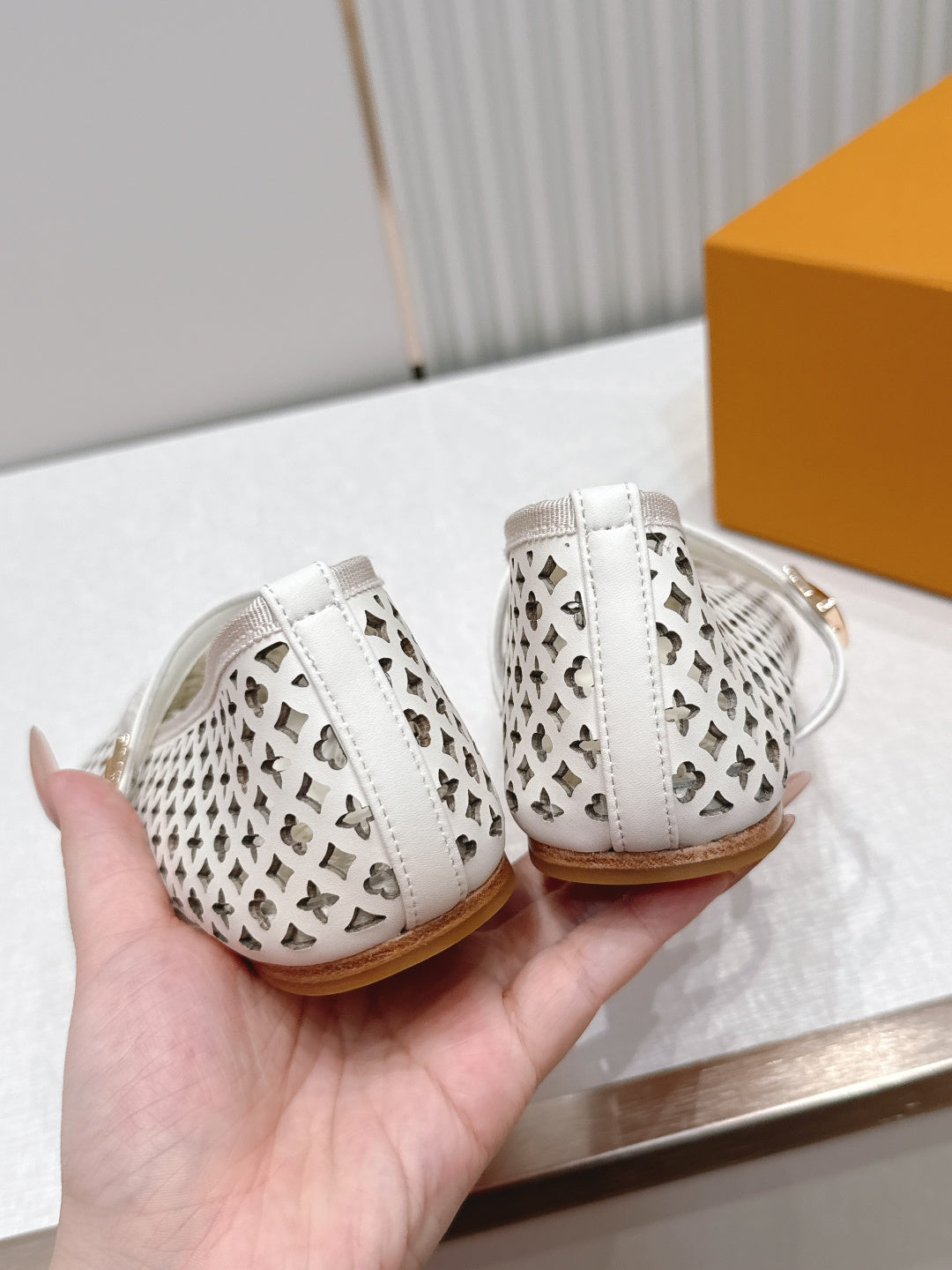 LV Flats Sandals
