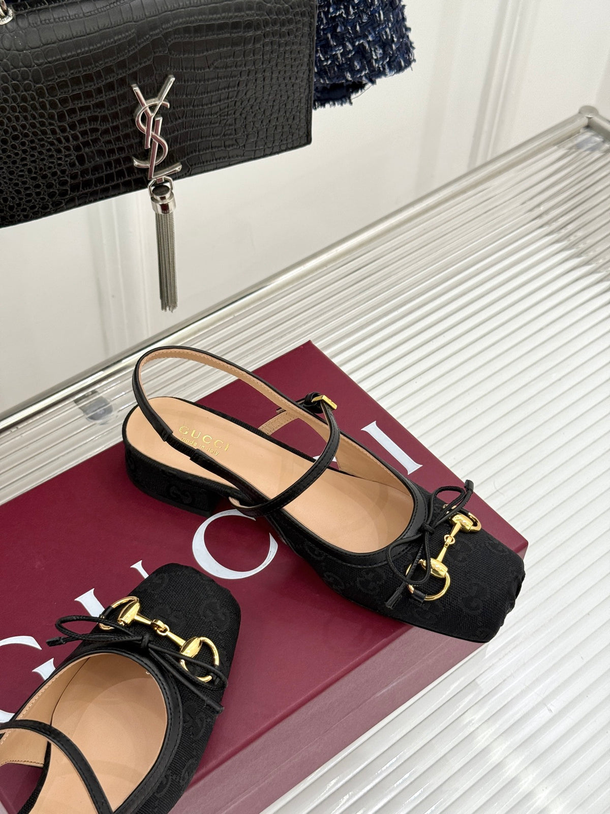 Gucci Horsebit Slingback