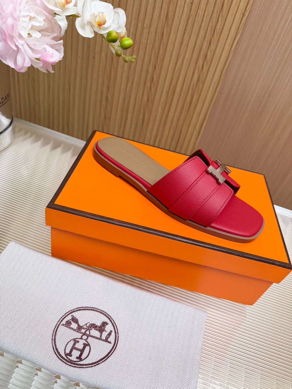 Hermes Constance Sandals