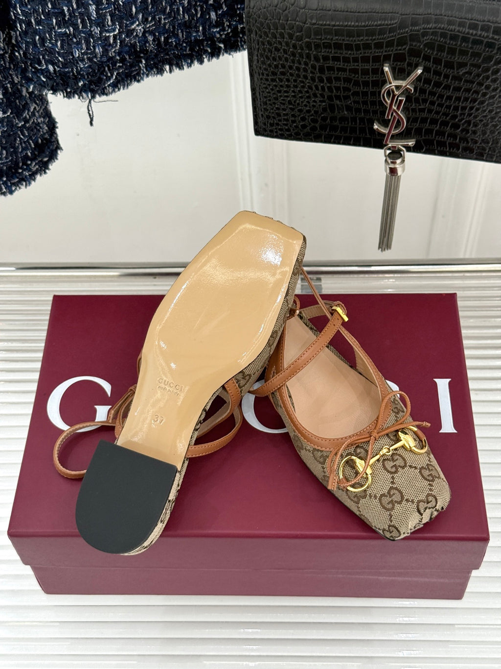 Gucci Horsebit Slingback
