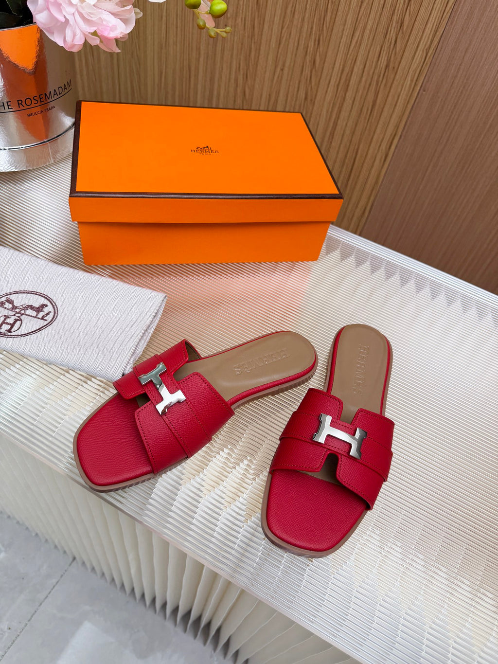 Hermes Constance Sandals