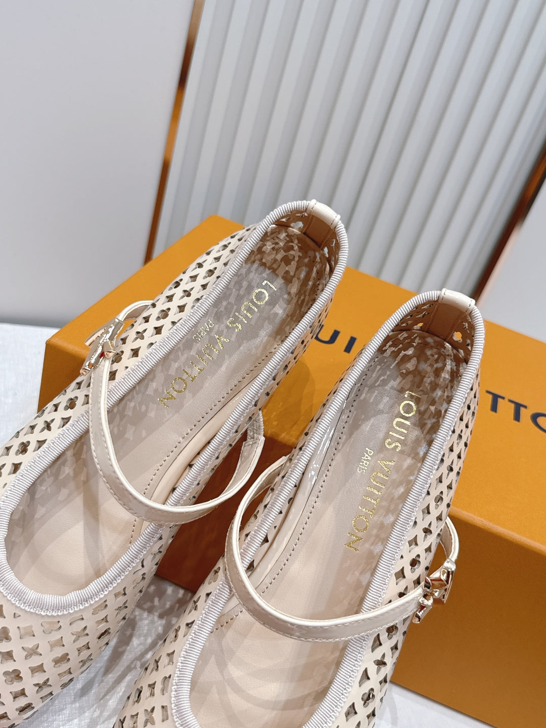 Lv Flats Sandals