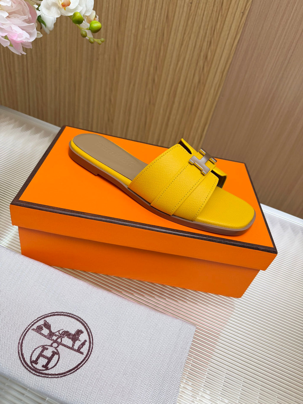 Hermes Constance Sandals