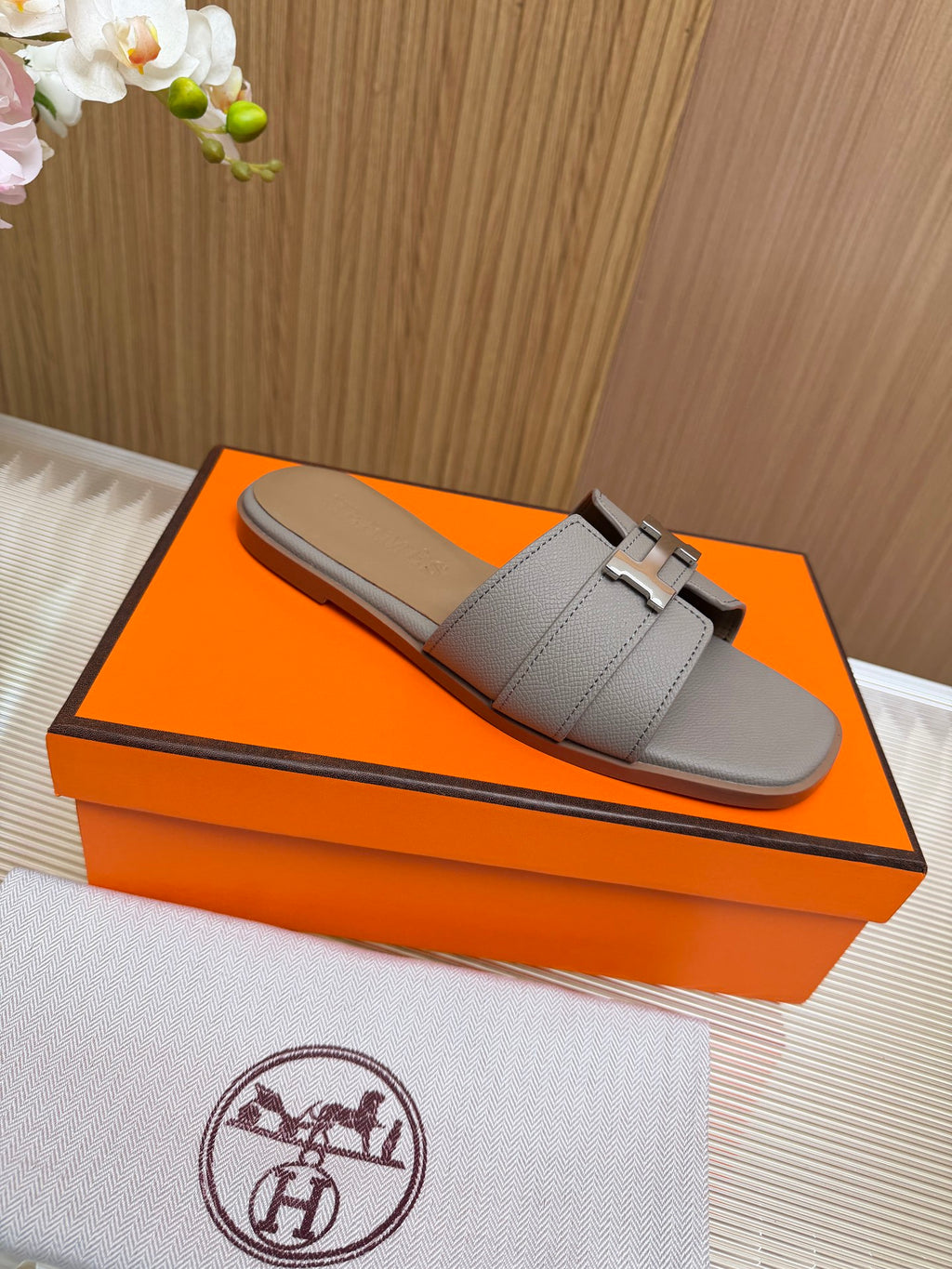 Hermes Constance Sandals