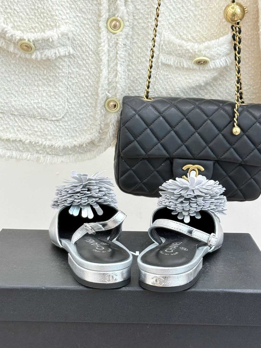 Chanel Slingback Flats