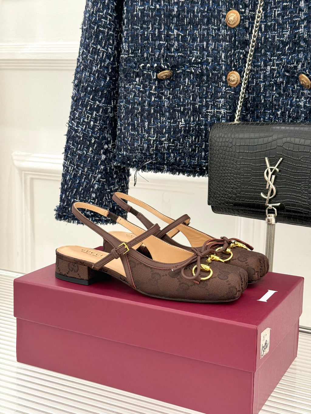 Gucci Horsebit Slingback