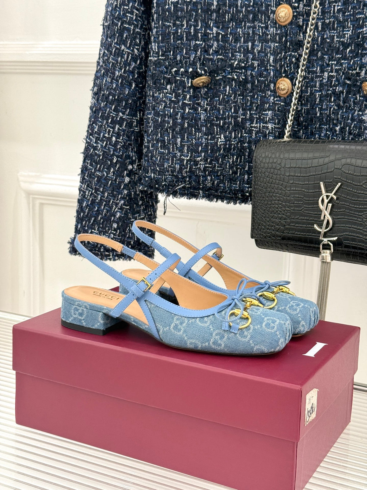 Gucci Horsebit Slingback