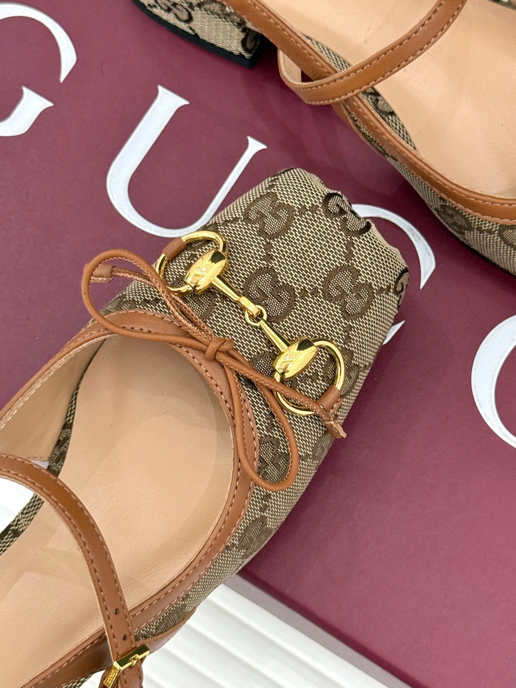 Gucci Horsebit Slingback