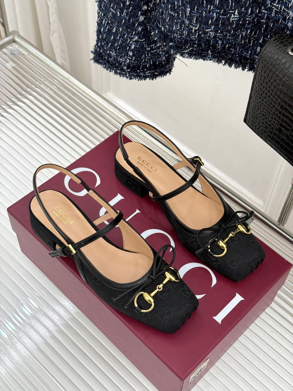 Gucci Horsebit Slingback