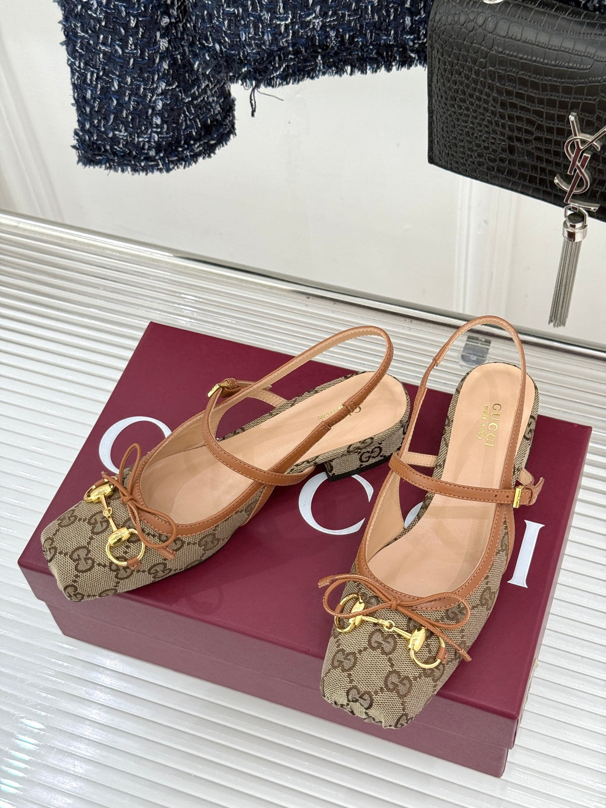Gucci Horsebit Slingback