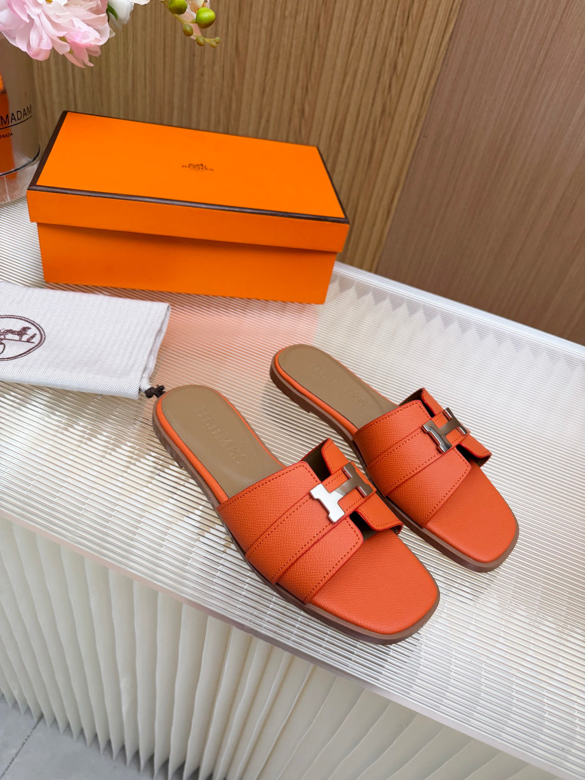Hermes Constance Sandals