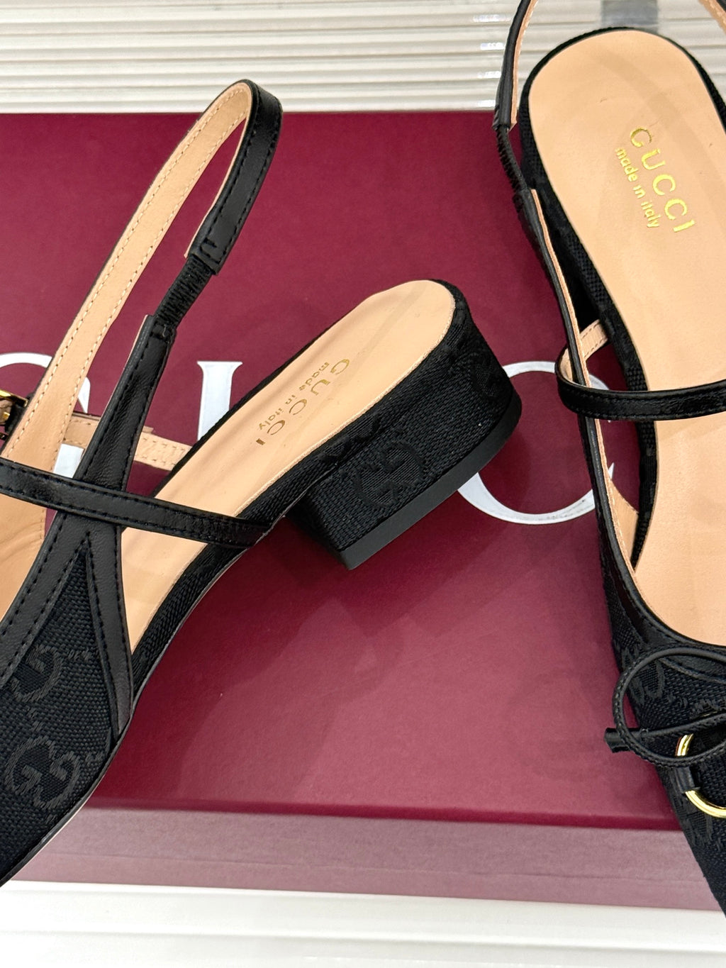Gucci Horsebit Slingback
