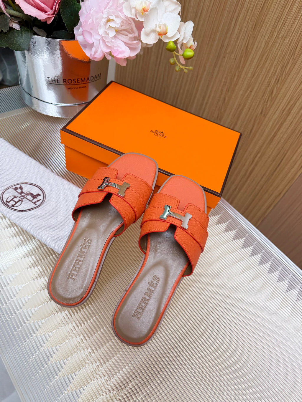 Hermes Constance Sandals