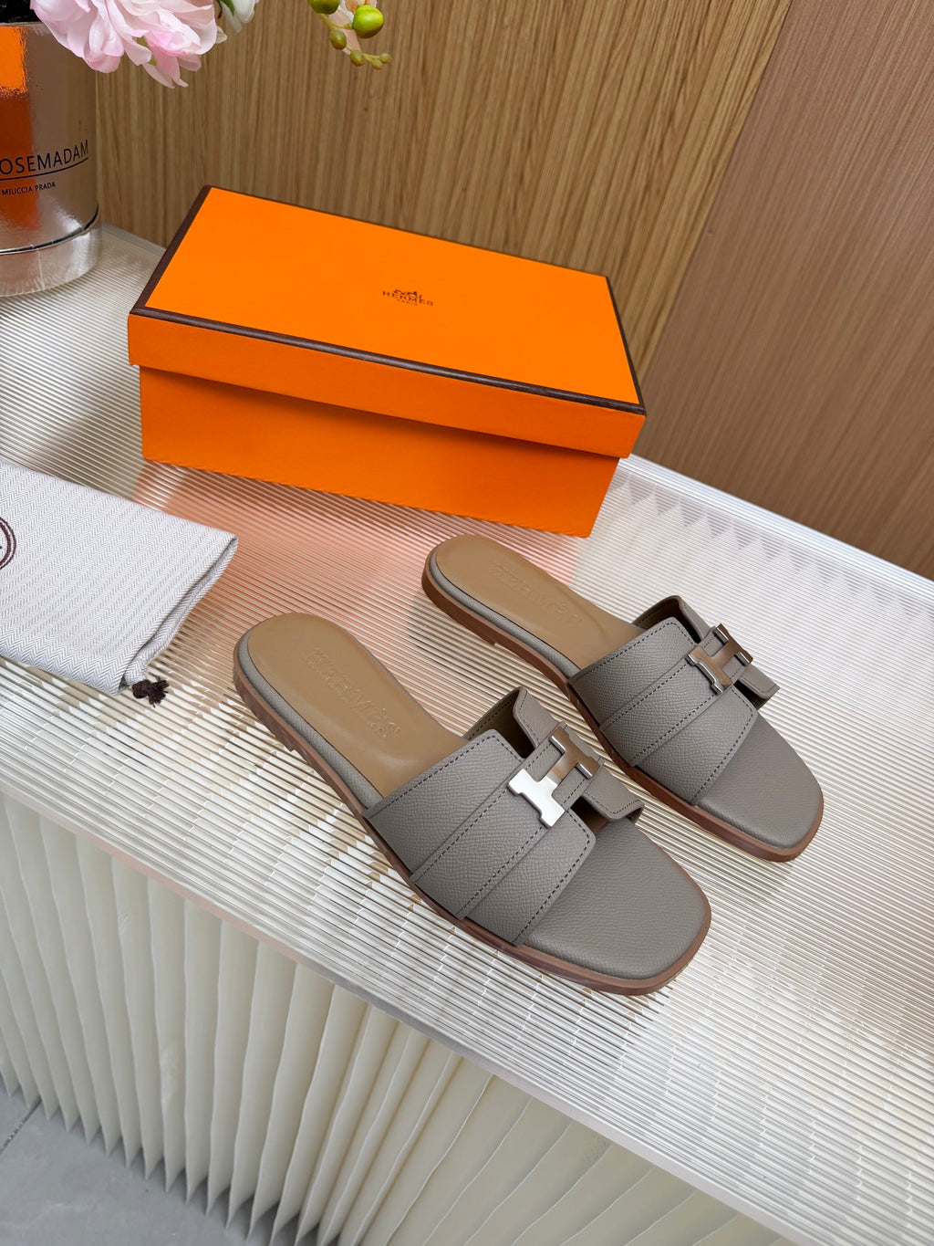 Hermes Constance Sandals