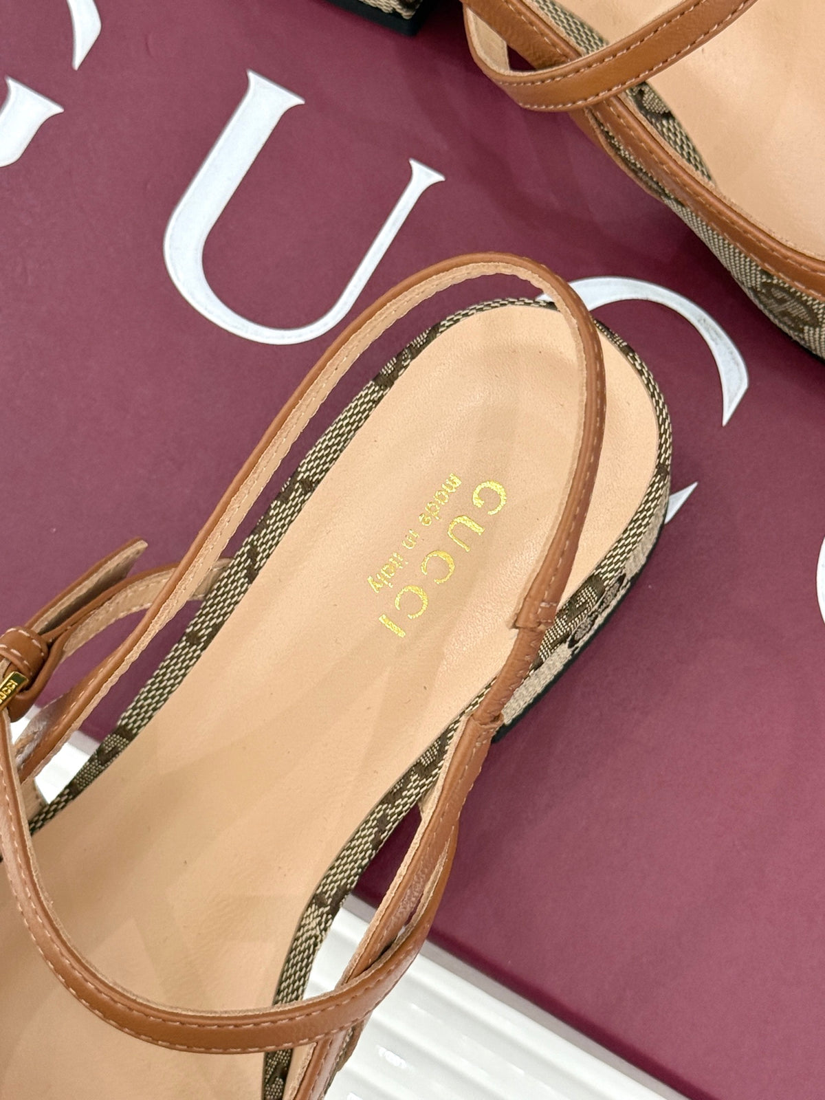 Gucci Horsebit Slingback
