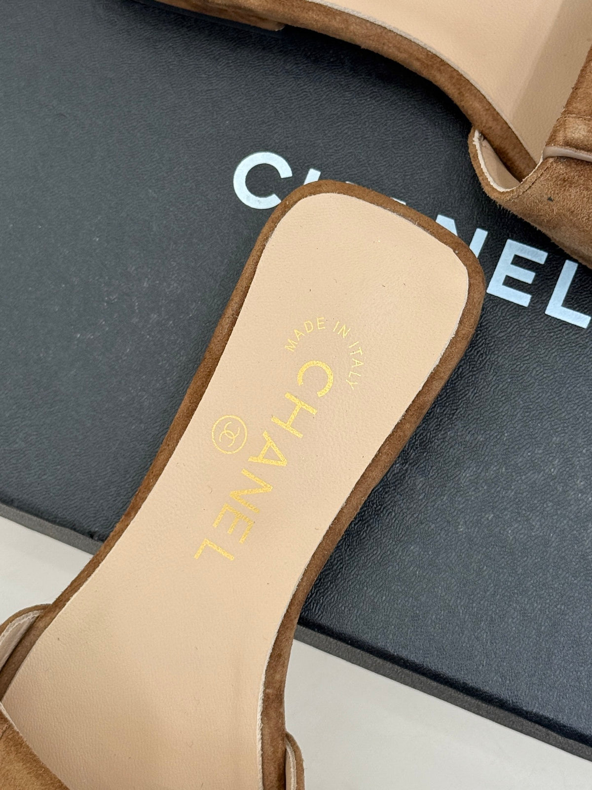 Chanel Suede Flats