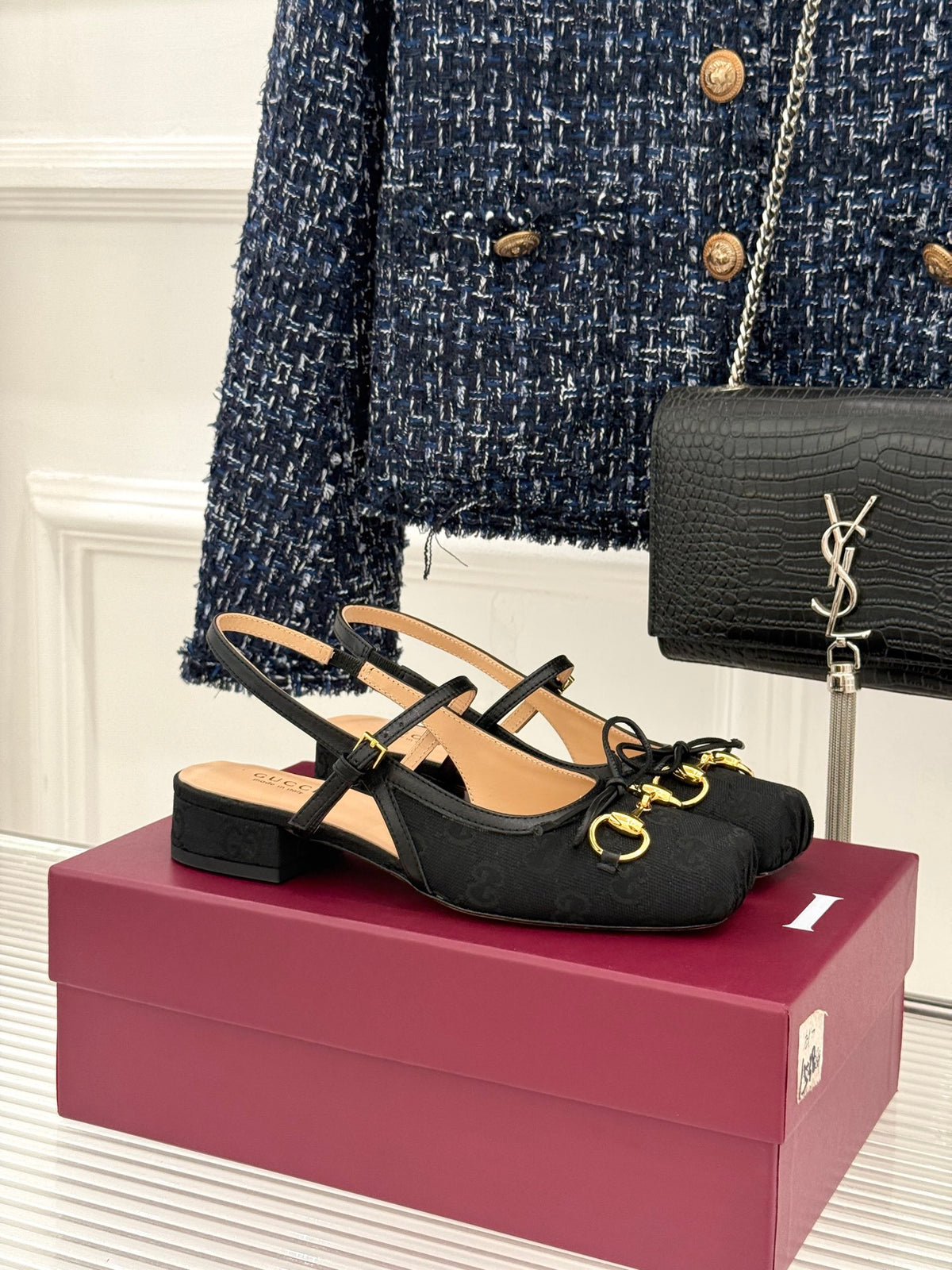 Gucci Horsebit Slingback
