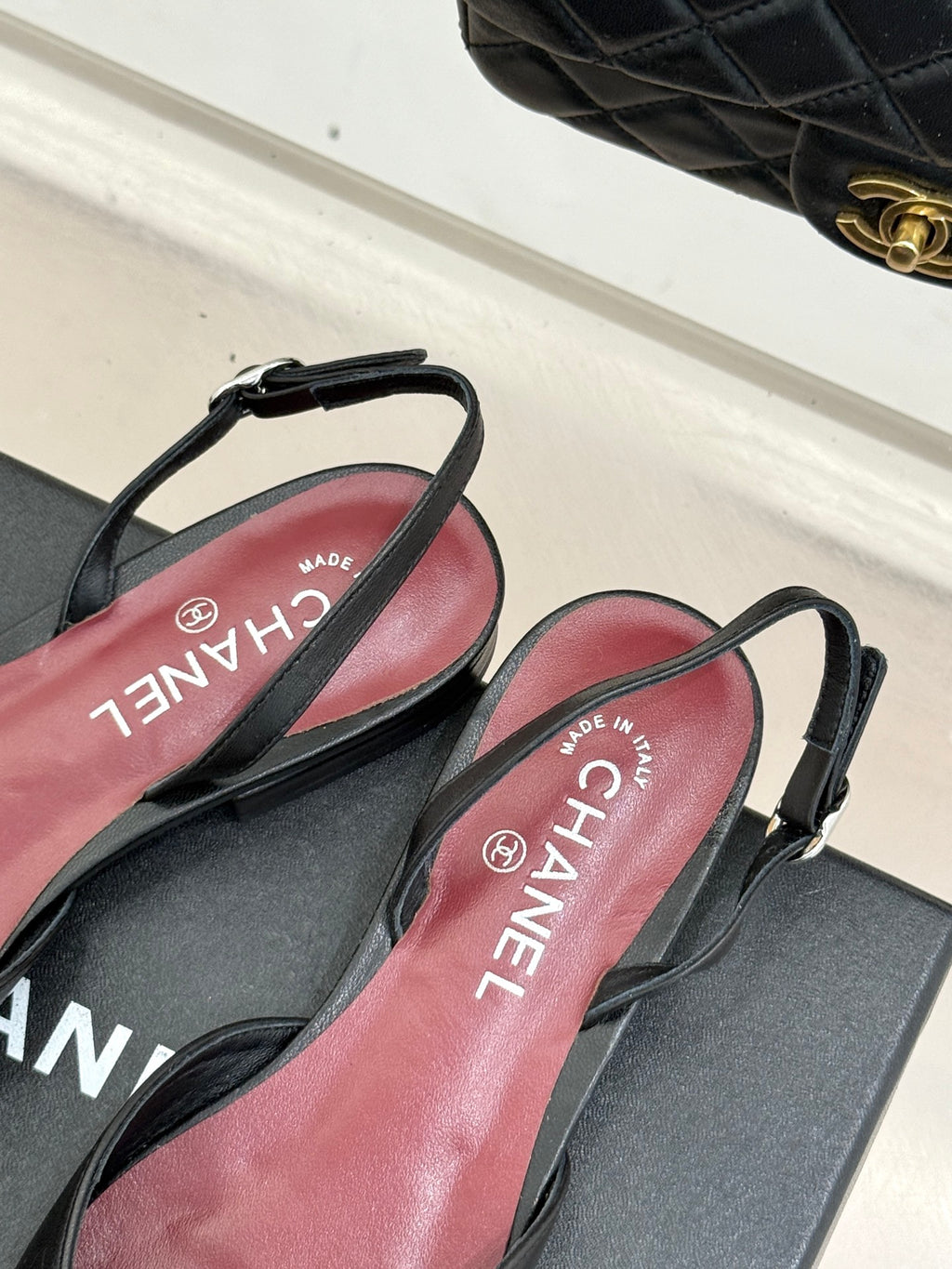 Chanel Slingback Flats