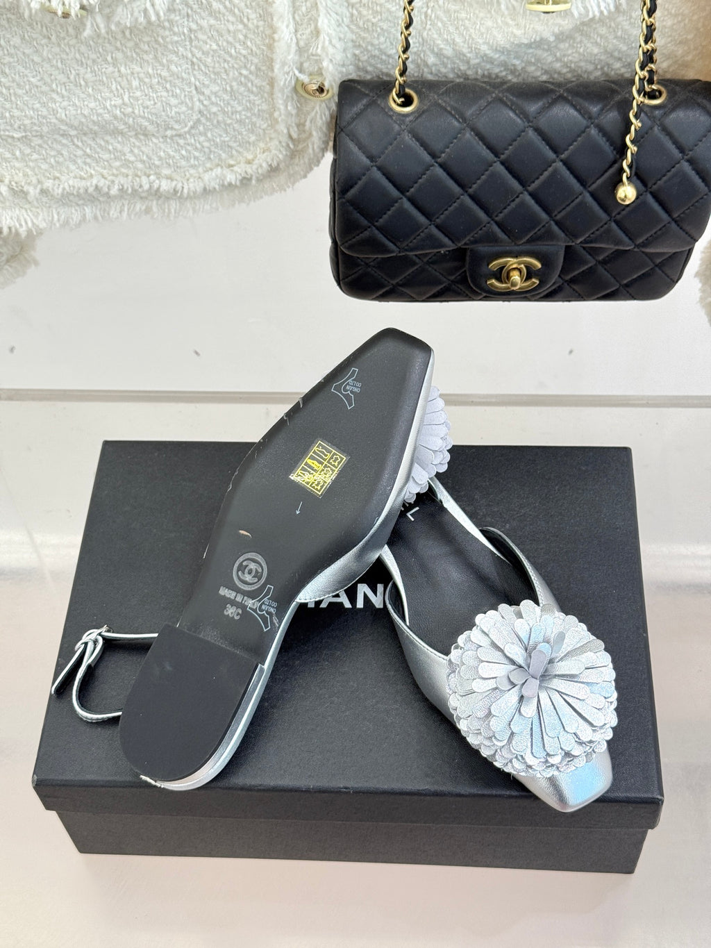 Chanel Slingback Flats