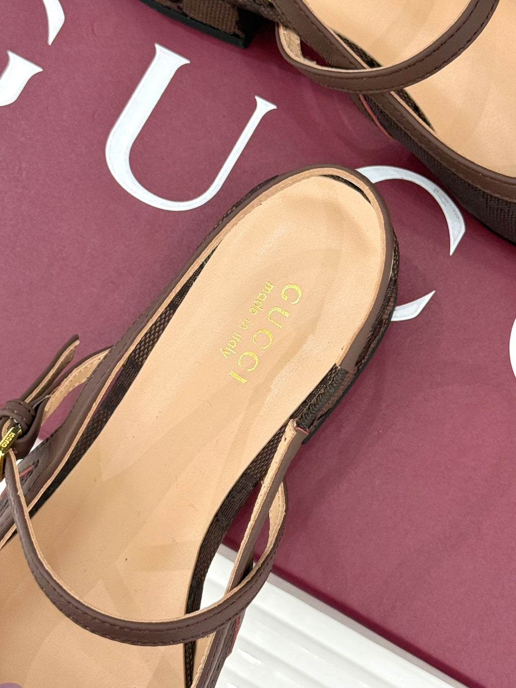 Gucci Horsebit Slingback