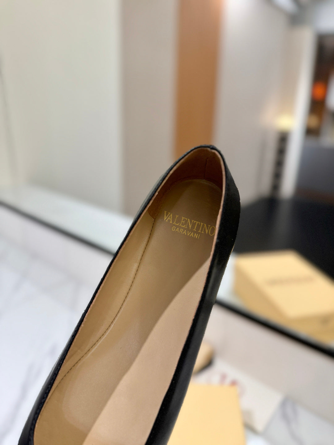 Valentino V Logo Flats Sandals