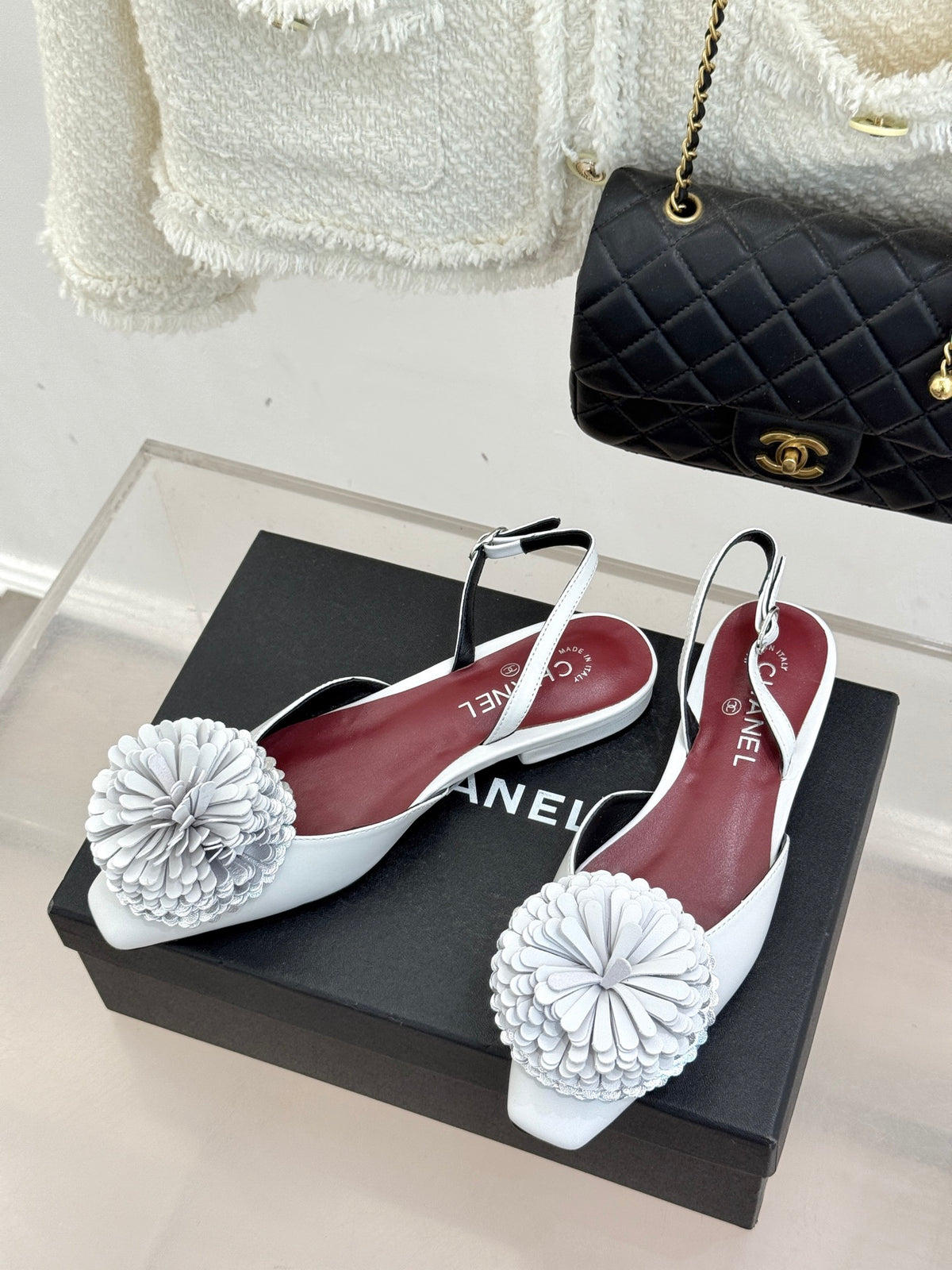 Chanel Slingback Flats